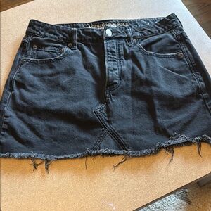 American Eagle Outfitters Charcoal Mini Skirt
